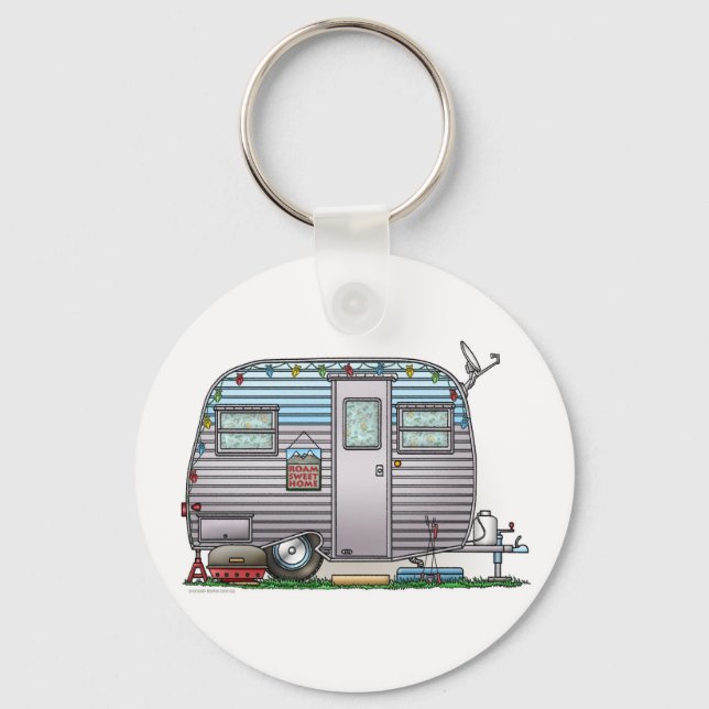 Serro Scotty Camper Keychain Nyckelring (Framsida)