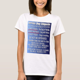 Serva hundetikett - grunderna tee shirt