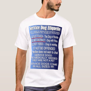 Serva hundetikett t-shirt