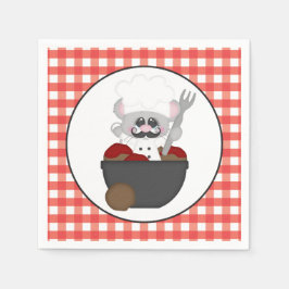 Serva köttbullar, italienska roligtar pappersservett