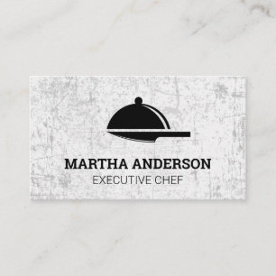 Serva Platter Knivar Logotyp   Grunge Visitkort