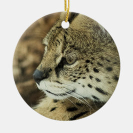 Serval Julgransprydnad Keramik