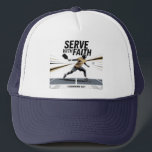 Serve With Faith Christian Pickleball  Keps<br><div class="desc">Serve With Faith Christian Pickleball Trucker Hat</div>