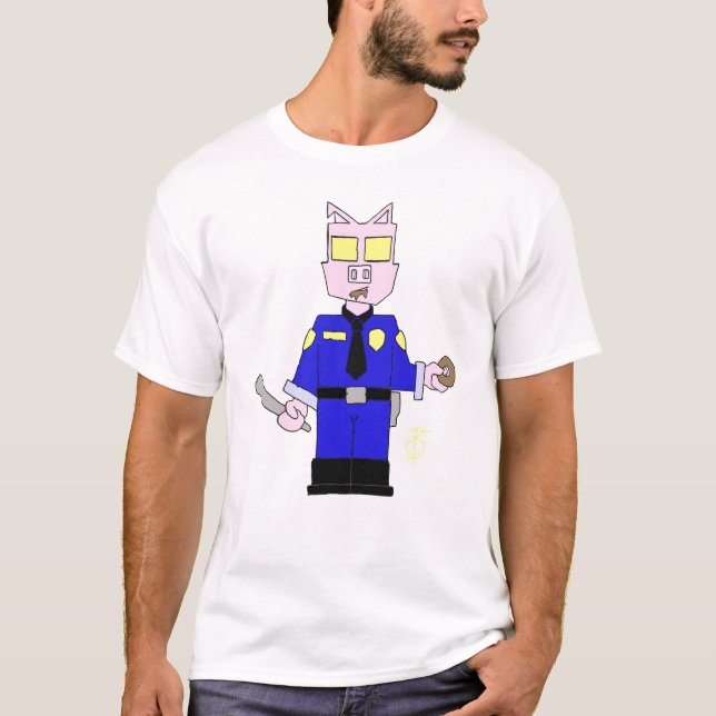 Serven och skyddar t-shirt (Framsida)
