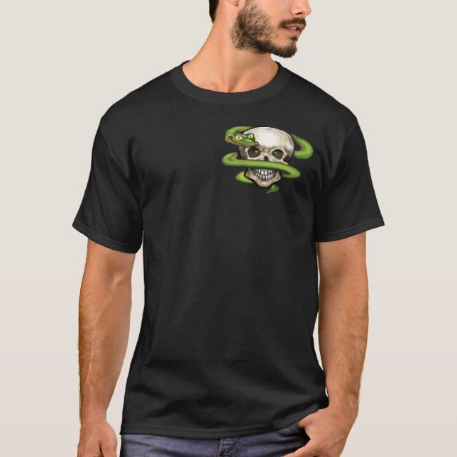 Server n Skull Tee Shirt (Framsida)
