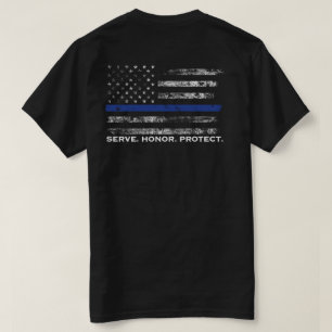 Serveraa heder skyddar flagga t shirt