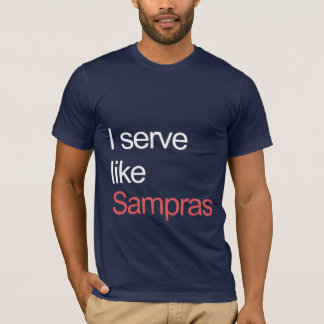 Serveraa lika Sampras T Shirt