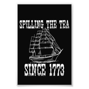 Serverar Te Sedan 1773 Juli Historia Lärare Fototryck
