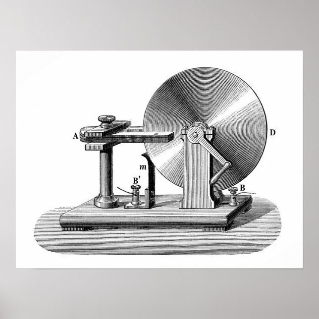 Serverdiskgenerator för Faraday Poster (Framsidan)