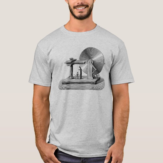 Serverdiskgenerator för Faraday T Shirt (Framsida)