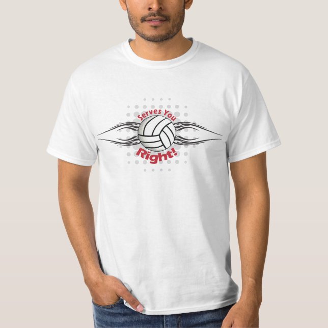 Serves-You-Right4 T-shirt (Framsida)