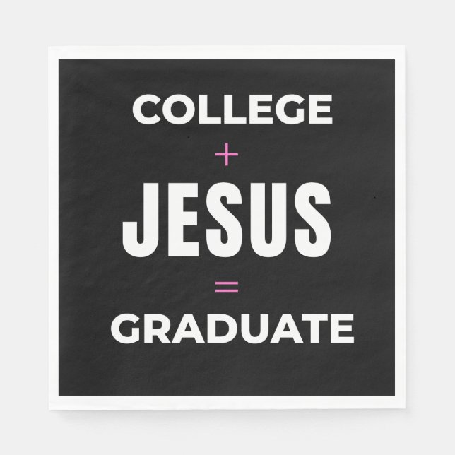 Servett College + Jesus = Examen (Framsidan)