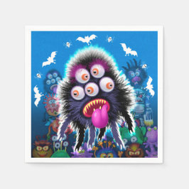 Servett för halloween festmonster