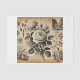 servetten, tissue paper, decoupage