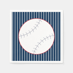 Servetter för klassikerbaseballparty