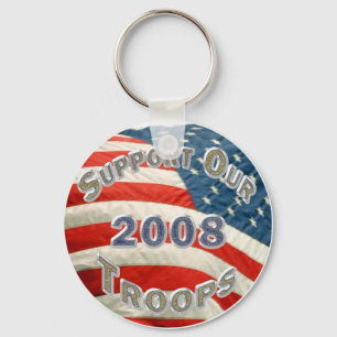 Service 2008 våra soldater Keychain Nyckelring
