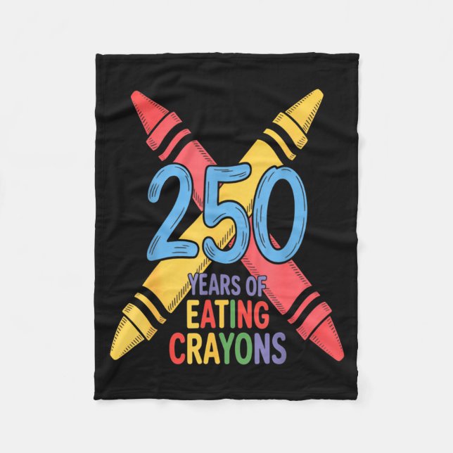 Service 250 Years 1776-2026 250th Birthday  Fleecefilt (Framsidan)