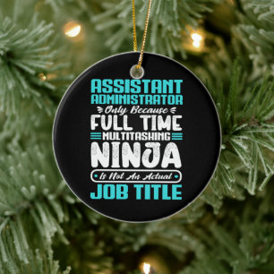 Service Administrator Multitasker Job Title Skil Julgransprydnad Keramik