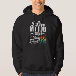 Service Doggy Daycar-service Doggie Day Care Play Hoodie