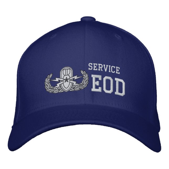 Service EOD Broderad Keps (Framsida)