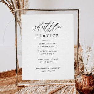 Service för Digital Elegant bröllop-pensel Poster