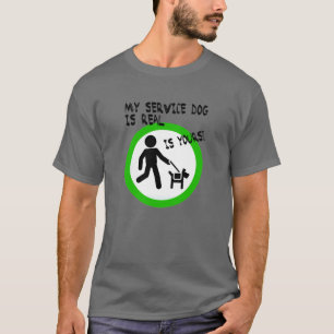 Service hund ADA T-Shirt