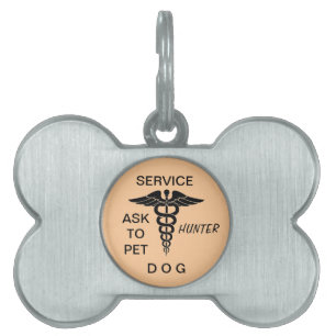 SERVICE HUND DU NAMN ID-bricka HUSDJUR