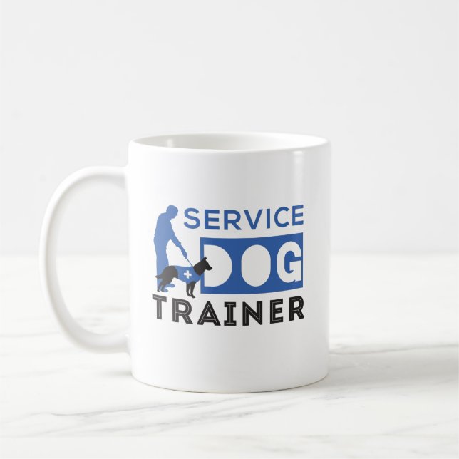 Service Hund Trainer Kaffemugg (Vänster)