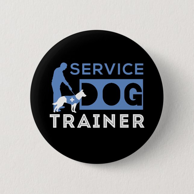 Service Hund Trainer Knapp (Framsida)