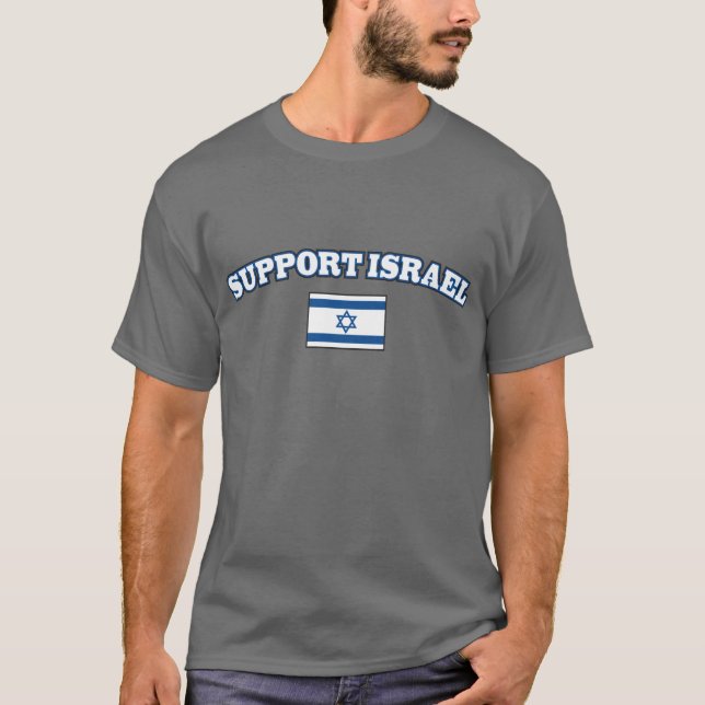 Service Israel med flagga Tröja (Framsida)
