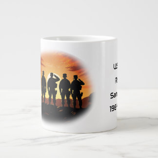 Service Member Appriciation Customizable Jumbo Mugg