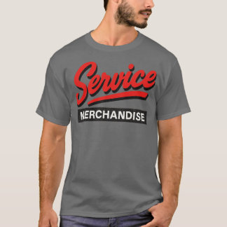 Service Merchandise Retro 80s T Shirt