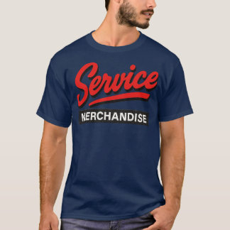 Service Merchandise Retro 80s T Shirt