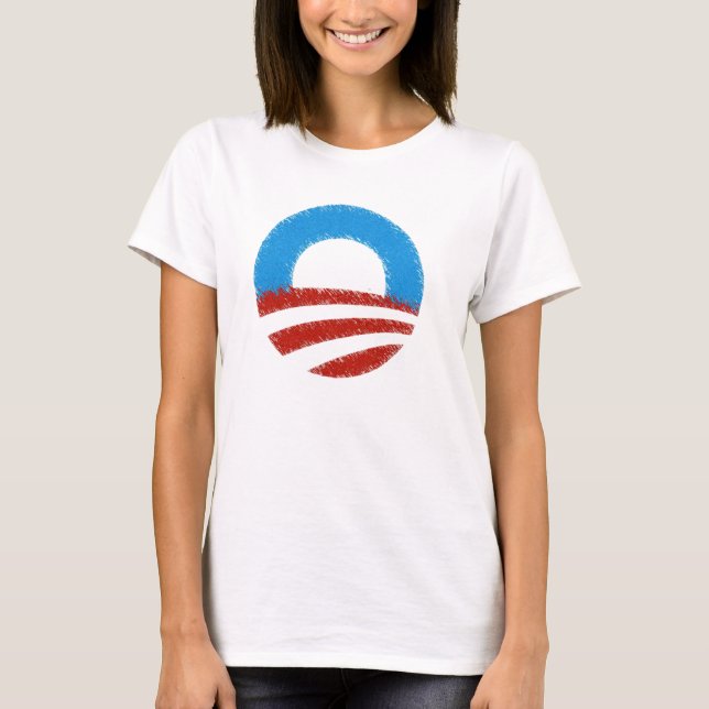 SERVICE OBAMA CIRKLAR designT-TRÖJA Tee Shirt (Framsida)