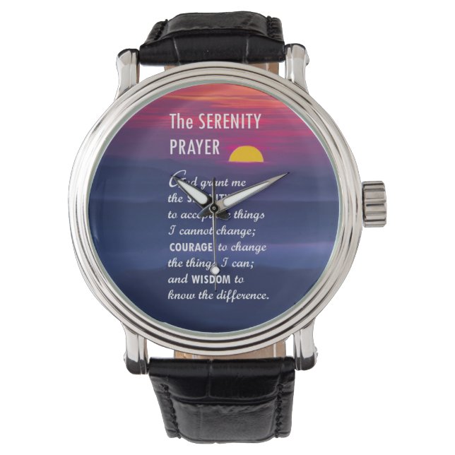 Service Prayer 2 Armbandsur (Framsida)