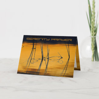 Service Prayer-hälsningskort Kort