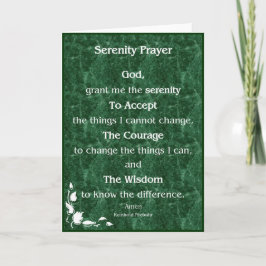 Service Prayer-kort Kort