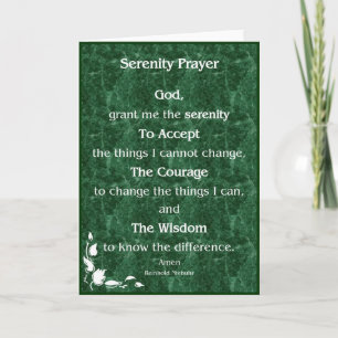 Service Prayer-kort Kort