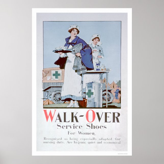 Service Shoes Walk-over (US00099) Poster (Framsidan)