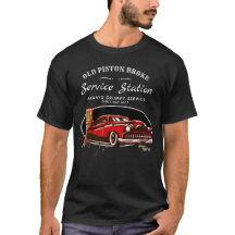 Service Station Funny Slogan Vintage Car