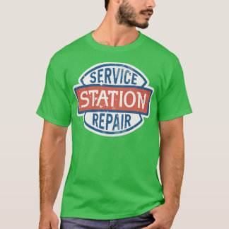 Service Station Reparation T Shirt