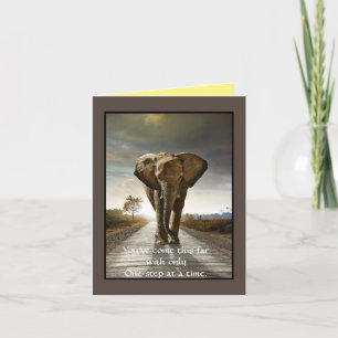 Service till en vän, uppmuntran kort