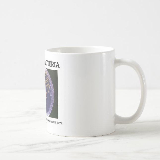 Servicebakterier odlar ofta endast något folk kaffemugg (Höger)