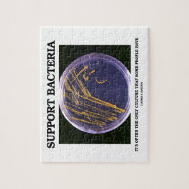 Servicebakterier odlar ofta endast något folk pussel