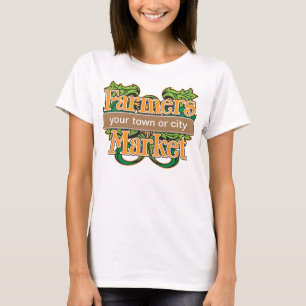 Servicebönder marknadsför t shirt
