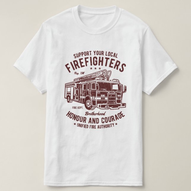 ServicebrandmanT-tröja T-shirt (Design framsida)
