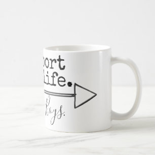 servicedjurliv, lönelyftboys. kaffemugg