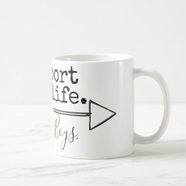 servicedjurliv, lönelyftboys. kaffemugg (Höger)