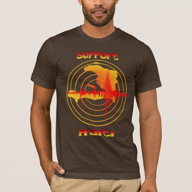 ServiceHaiti skjorta T-shirt (Framsida)