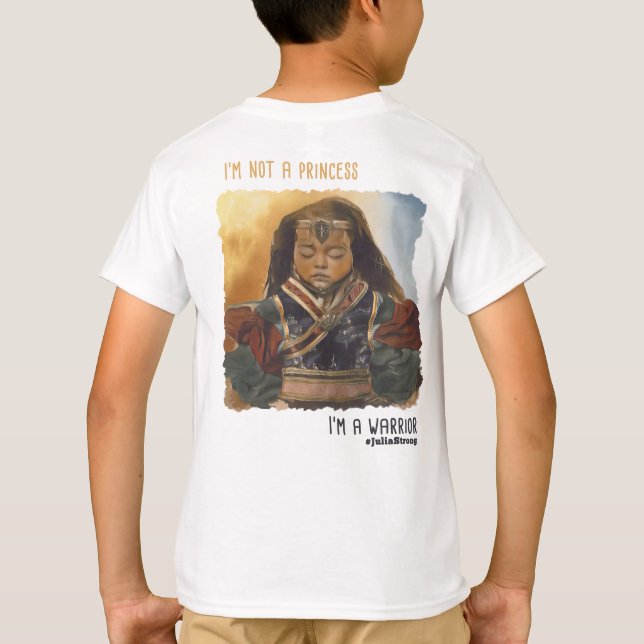 ServiceJulias slagsmål!  Den Julia krigare T Shirt (Baksida)